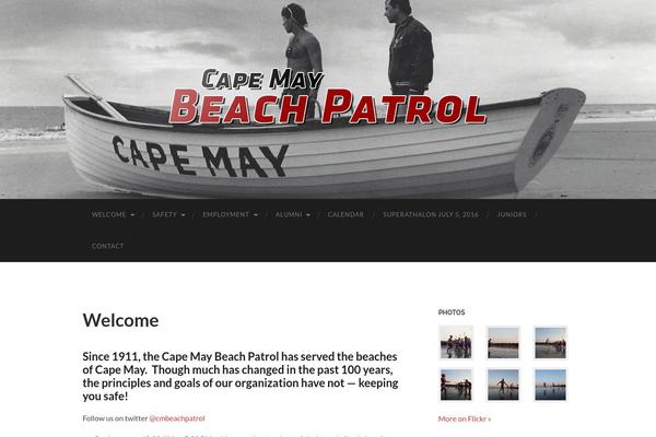 Hemingway theme site design template sample