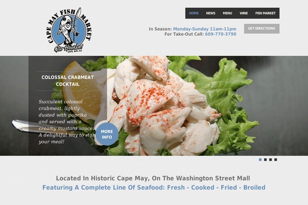 Feast theme site design template sample