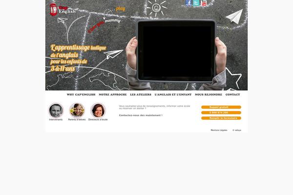 capenglish.fr site used Jash