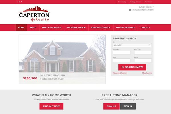 Site using Optima Express + MarketBoost IDX Plugin plugin