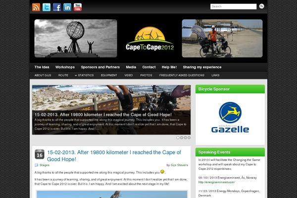 Site using Awesome Flickr Gallery plugin