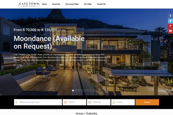 Wprentals theme site design template sample