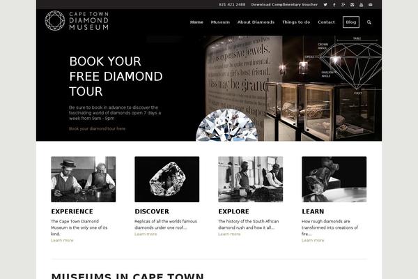 Enfold theme site design template sample