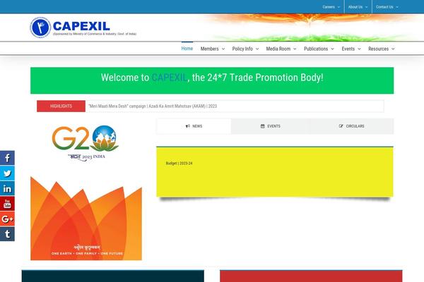 Site using T4B News Ticker plugin
