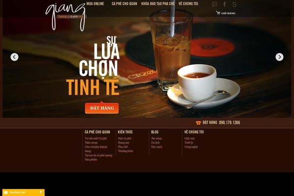 caphegiang.com site used Pridio