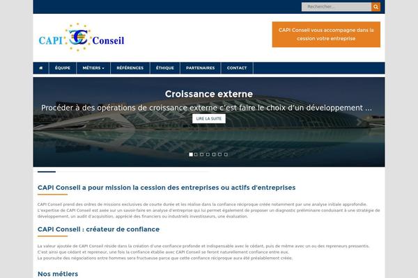 TheCorporation theme site design template sample