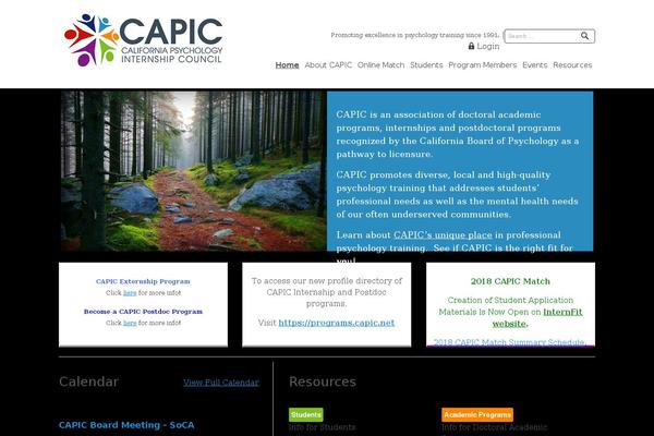 capic.net site used Charitas-wpl-1
