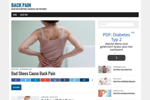 MH Newsdesk lite theme site design template sample