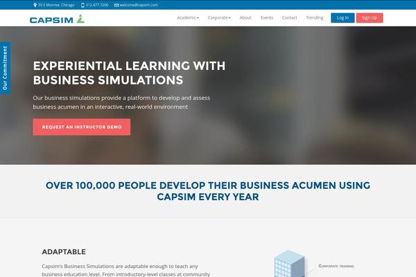 Wordpress Bootstrap Master theme site design template sample