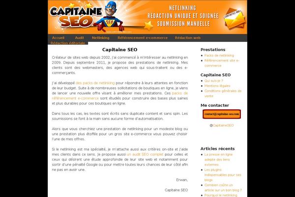 capitaine-seo.fr site used Flexia