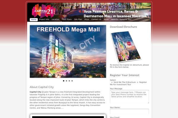 Clickbump theme site design template sample