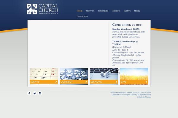 capitalchurch.org site used Capitalchurch