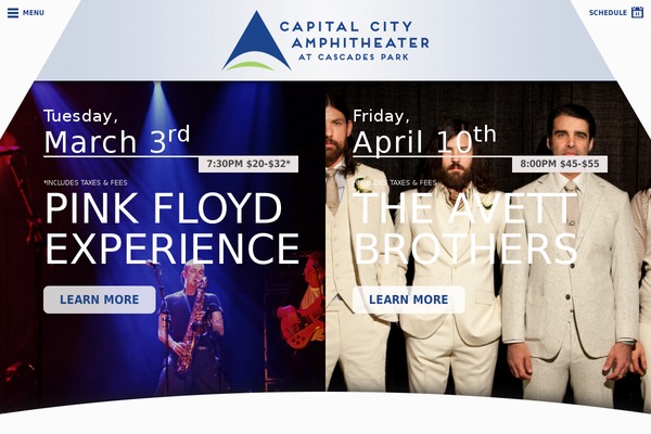 capitalcityamphitheater.com site used Cpa