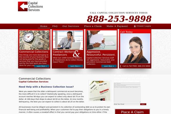 capitalcollectionservices.com site used Thesis_185_p