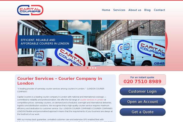 capitalcouriersltd.co.uk site used Capitalcouriers