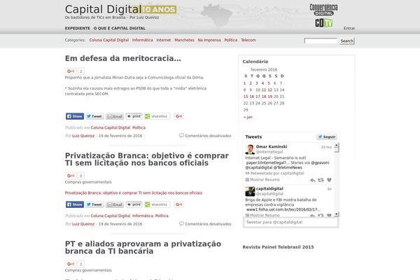 Carrington Blog theme site design template sample