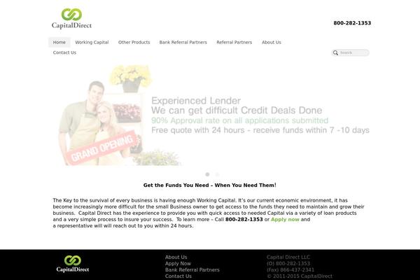 PageLines theme site design template sample