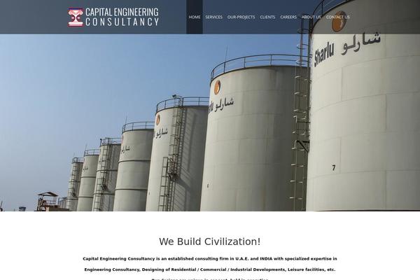 Fa-wp theme site design template sample