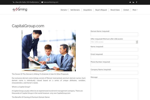 XYZ theme site design template sample