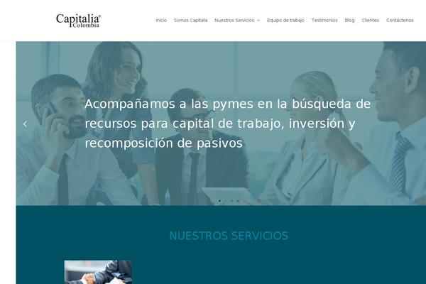 Cubic theme site design template sample