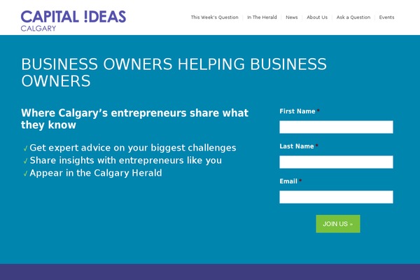 capitalideascalgary.com site used Simpleflex