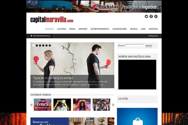 Backstreet theme site design template sample