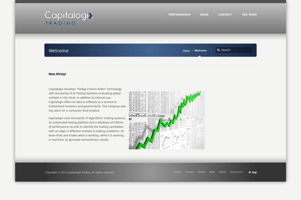 Karma theme site design template sample