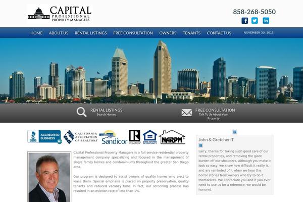 Curb Appeal theme site design template sample