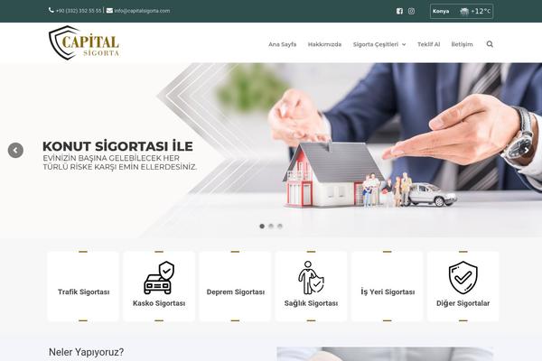 capitalsigorta.com site used Mrktema