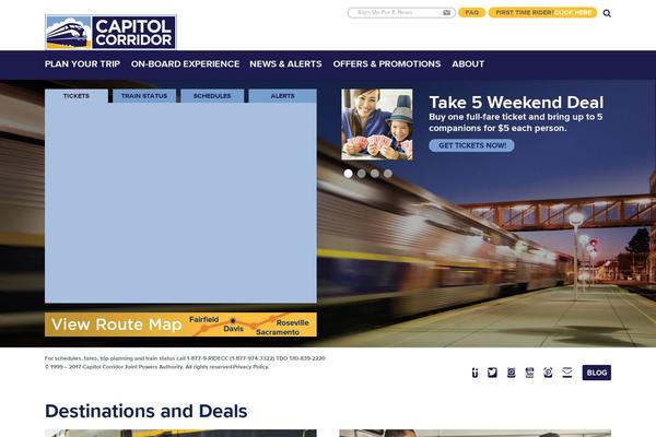 Site using Flik-timeline plugin