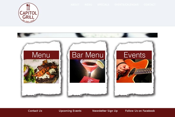 Simplicity theme site design template sample
