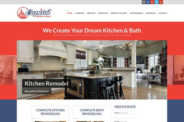 3Clicks theme site design template sample