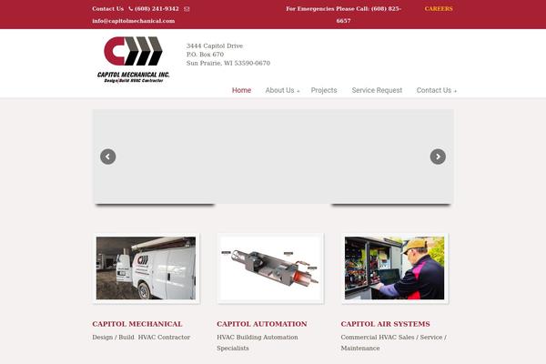 U Design Child theme site design template sample