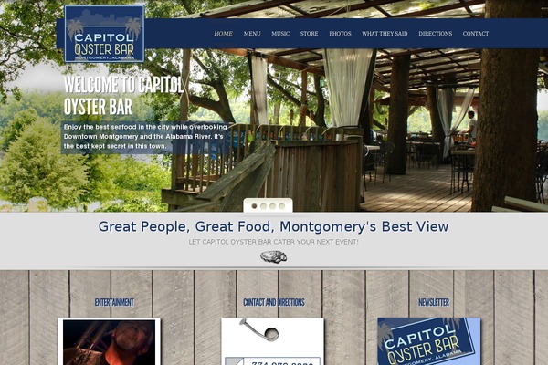 capitoloysterbar.com site used MyCuisine