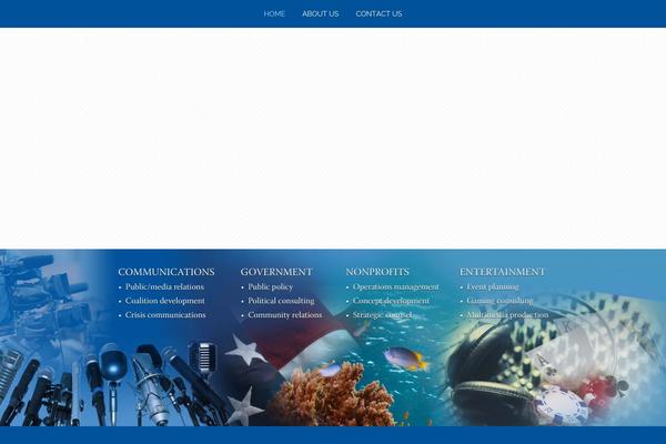 Poseidon theme site design template sample