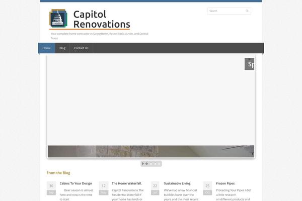 Nevia theme site design template sample