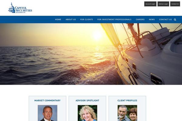 Generatepress_child theme site design template sample