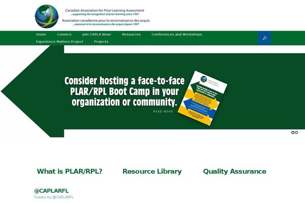 Site using Ditty News Ticker plugin