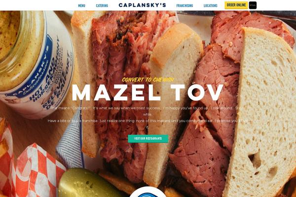 caplanskys.com site used Caplanskys