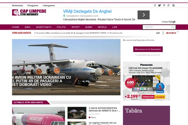 Observer theme websites examples