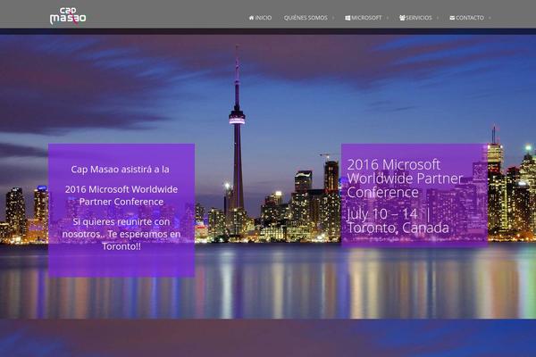 Marine theme site design template sample