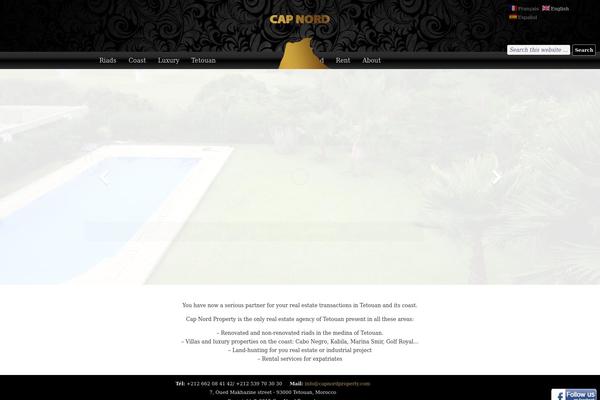 AgentPress theme site design template sample