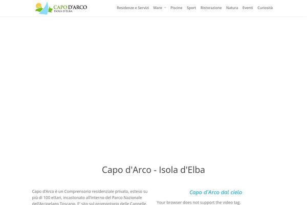 Aperture theme site design template sample