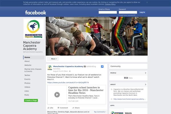 capoeira-conviver.com site used Netstudio-wp