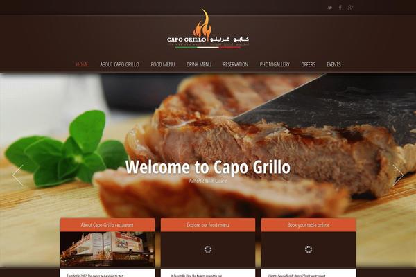 Linguini theme site design template sample