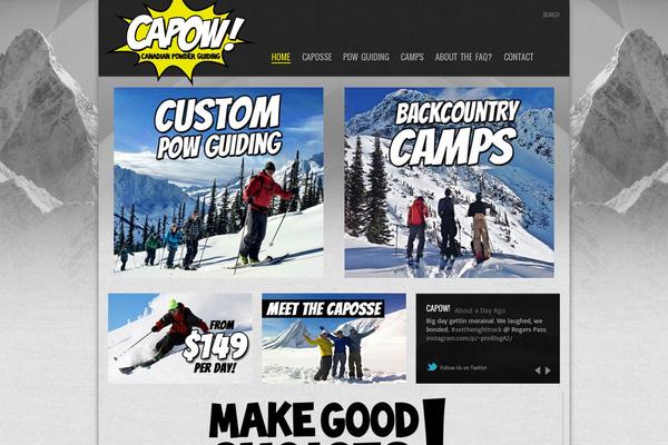 Site using Colorful text widget plugin