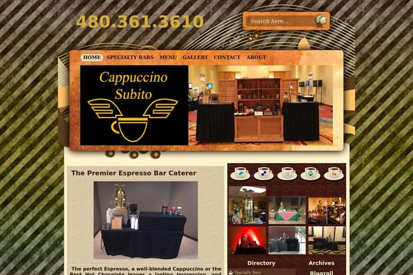 cappuccinosubito.com site used Caffeine