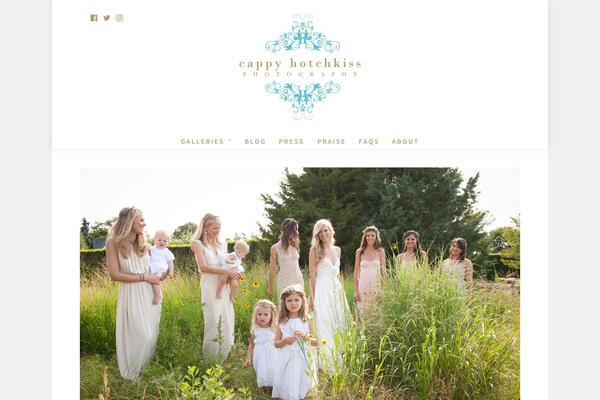 Grandphotography theme site design template sample