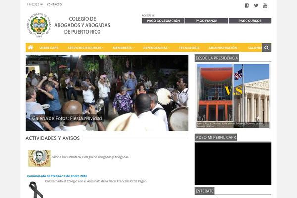 Sinatra Child Theme theme site design template sample