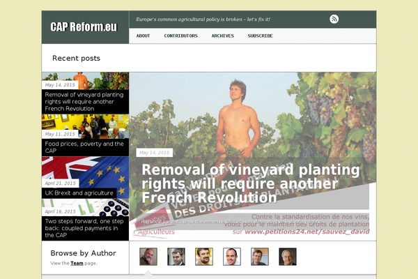 capreform.eu site used Teamster